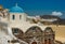 Famous Blue Church Domes of Santorini