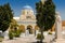 Famous Blue Church Domes of Santorini