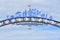 The famous Boardwalk sign in Ocean City, Maryland