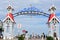 The famous Boardwalk sign in Ocean City, Maryland