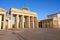 The famous Brandenburger Tor in Berlin