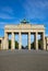 The famous Brandenburger Tor in Berlin