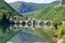 Famous bridge on drina river