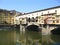 The famous bridge in florence