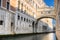 The famous Bridge of Sighs in Venice, Italy