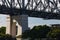 The famous Brisbane city bridge