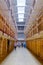 Famous Broadway hallway at Alcatraz Prison