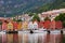 Famous Bryggen street in Bergen - Norway