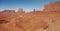 famous buttes inside Monument Valley