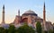 Famous Byzantine Hagia Sophia