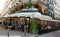 The famous cafe de Flore, Paris, France.