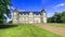 Famous castles of Loire valley - beautiful elegant Chateau de Serrant , Landmarks of France