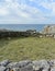 Famous Castro de BaroÃ±a, the best preserved of all Galician forts known as Castros. Porto do Son, Galicia, Spain.