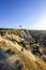 Famous cave houses in the Cappadocia