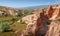 Famous center of balloon fligths in the Goreme, Cappadocia, Turkey