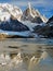 Famous Cerro Torre mountain in Patagonia, Argentina