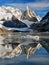 Famous Cerro Torre mountain in Patagonia, Argentina