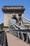 The famous Chain Bridge across the Danube in Budap