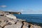 Famous chalk cliff on Cap Arcona