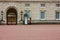 The famous changing of the queen`s guard at Buckingham Palace