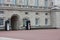 The famous changing of the queen`s guard at Buckingham Palace