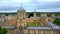 Famous Christ Church University of Oxford - aerial view