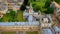 Famous Christ Church University of Oxford - aerial view