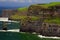 Famous cliffs of moher on west coast of ireland