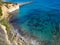 Famous coast beach of Cabo Roig. Province of Alicante. Costa Bla