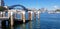 The Famous Coathanger the Sydney Harbour Bridge Blue Sky