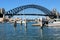 The Famous Coathanger the Sydney Harbour Bridge Blue Sky