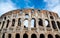 The famous Coliseum in Rome, Italy. Europe.