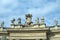 Famous colonnade of St. Peter\'s Basilica