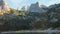 Famous Dachstein mountain and the Gosau Lake time lapse