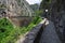 Famous dam in canyon Matka, Macedonia