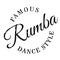 Famous dance style, Rumba stamp