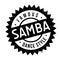 Famous dance style, samba stamp