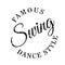 Famous dance style, Swing stamp