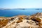 famous in delos greece historycal acropolis ruin site