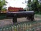 The famous Dol Madol Cannon in Bishnupur, West Bengal