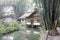 Famous Du Fu thatched cottage by pond, adobe rgb