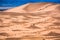 Famous dunes Erg Chebbi in Morocco, near Merzouga