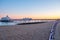 Famous Eastbourne Pier in the evening sun