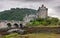 The famous Eilean Donan Castle in the lake of Loch Alsh  at the Highlands of Scotland