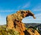 Famous Elephant rock in Sardinia