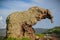 Famous elephant`s rock close to Castelsardo on Sardinia