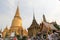 Famous Emerald Pagoda, Bangkok, Thailand.
