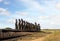 The famous fifteen moai at Ahu Tongariki, Easter Island