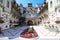 Famous five star hotel - Le Normandy hotel. A traditional architecture of the building. Deauville, Calvados department