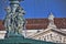 Famous fountain on rossio square the liveliest placa